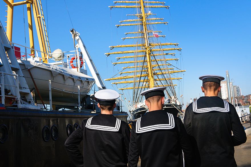 Fotoseminar in Bremerhaven auf dem Grosssegler Astarte