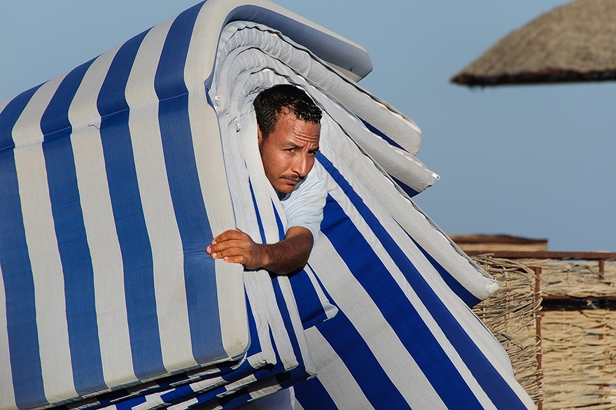 Badeurlaub und schnorcheln im Roten Meer