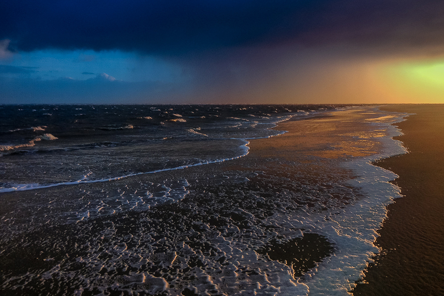 Sonnenaufgang an der Nordsee