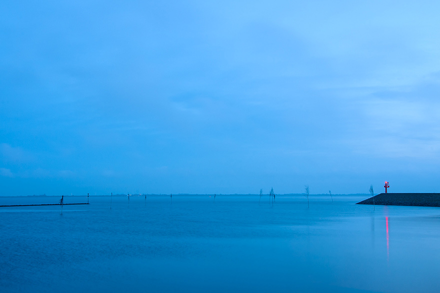 Fotokurs in der blauen Stunde auf der Insel Baltrum
