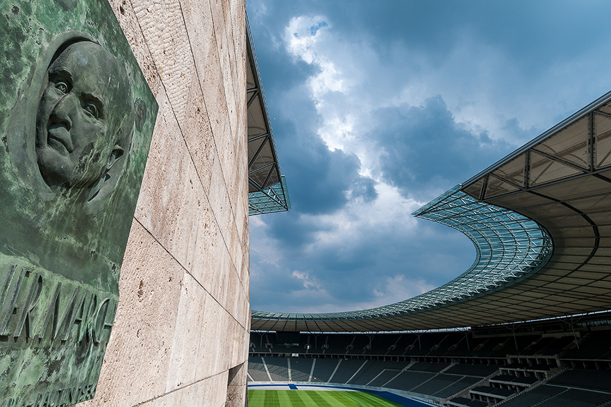 Fotokurse im Olympiastadion von Berlin