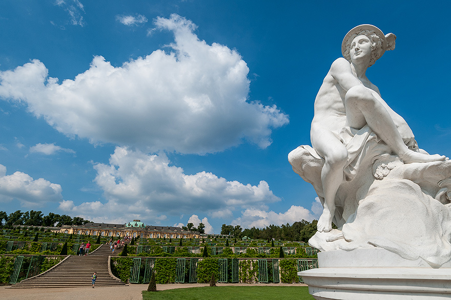 Fotoreise zum Schloss und Park Sanssouci von Potsdam