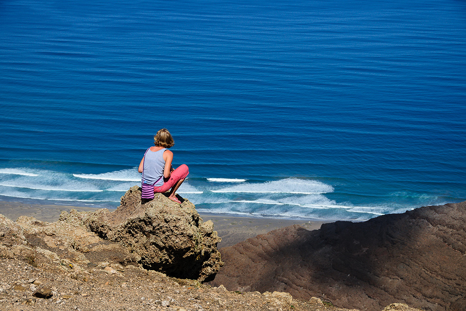 Famara Gebirgsmassiv im Norden von Lanzarote