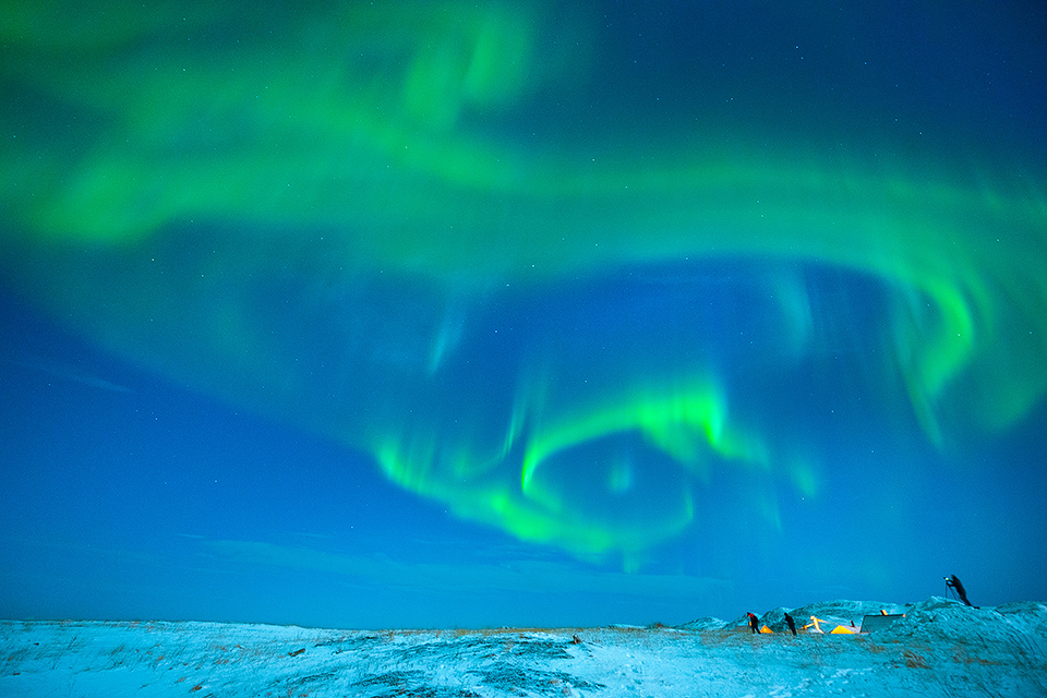 Polarlicht Fotoworkshop ueber Silvester in Norwegen