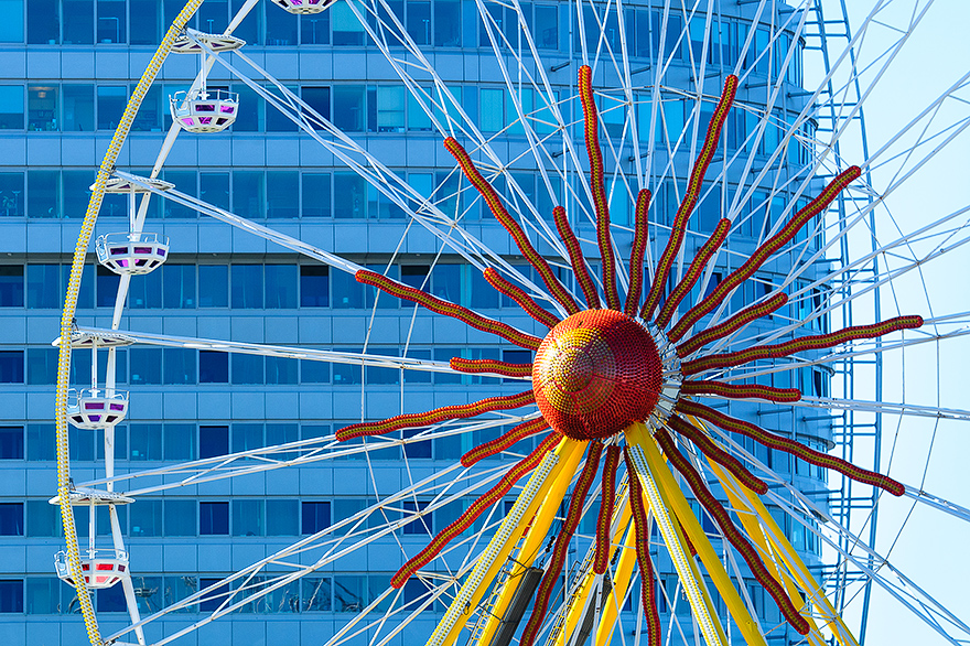 Riesenrad auf dem Hafenfest in Bremerhaven