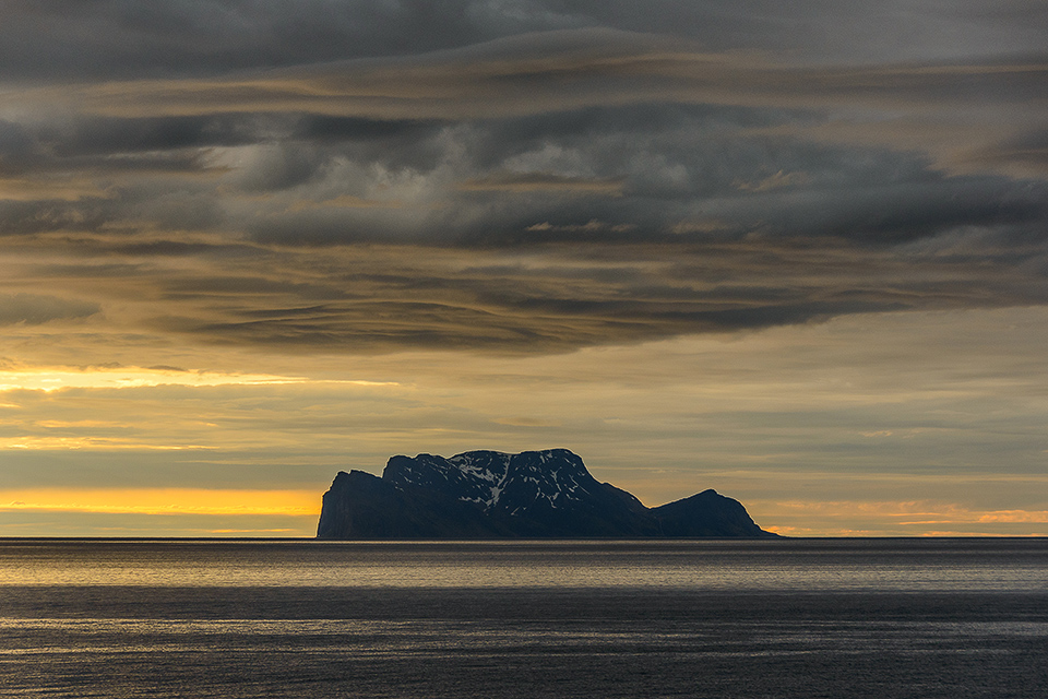 Mitternachtssonne in Norwegen