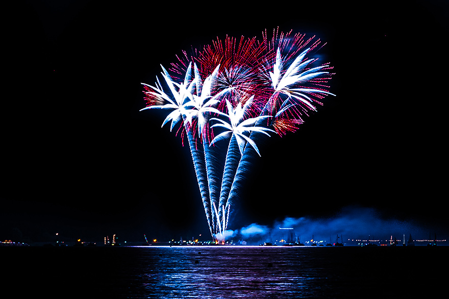 Feuerwerk Fotoseminar am Duemmer