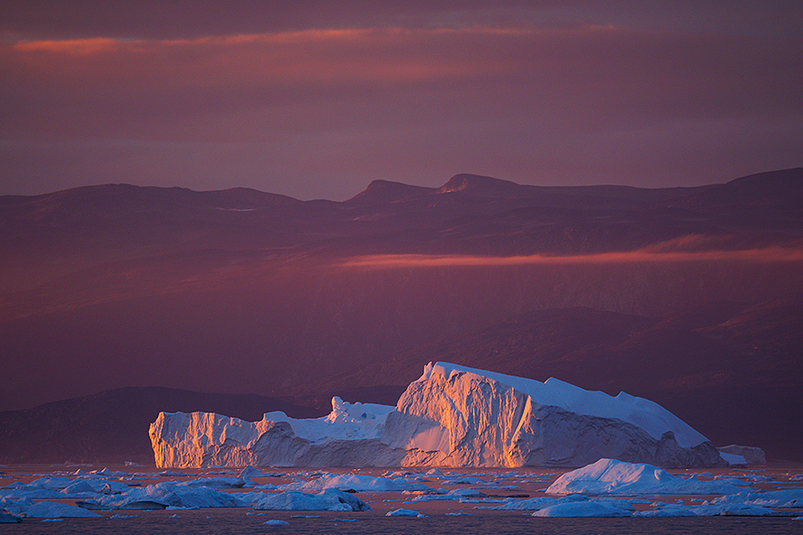 Reisen fuer Fotografen auf der MS Fram in der Arktis
