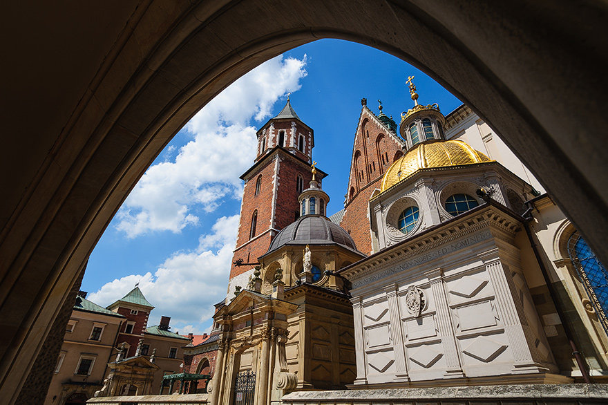 Fotografie Kurse in Polen auf der Wawel Kathedrale