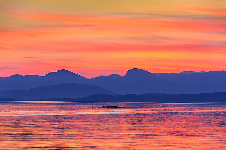 lernen wie man einen Sonnenuntergang fotografiert