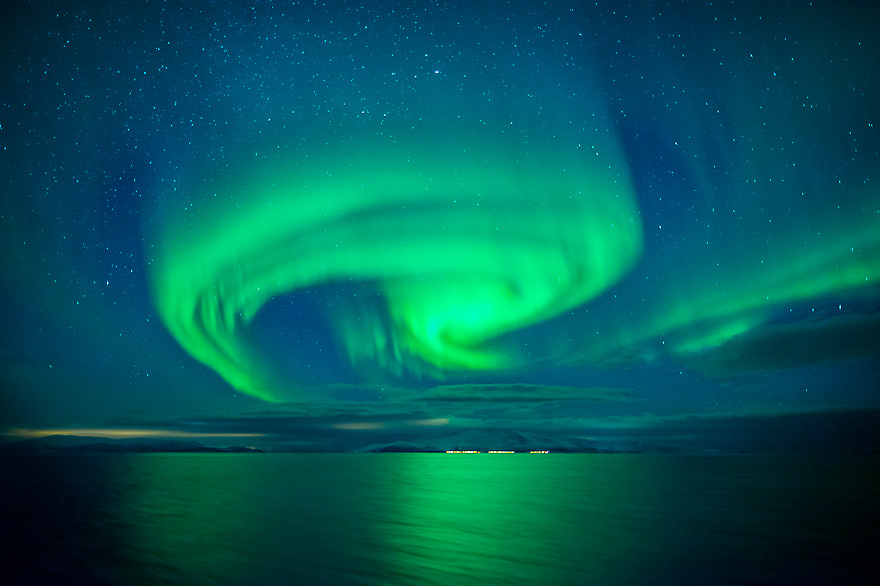 Einsteiger Fotokurse zum Thema Polarlichtfotos in den Fjorden Norwegens