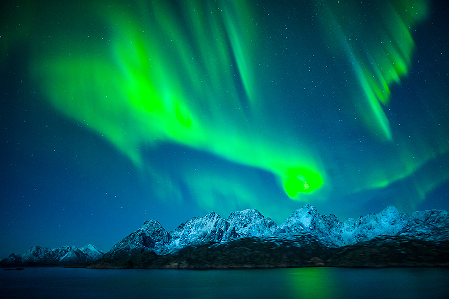 Reisen fuer Fotografen nach Skandinavien zu Aurora Borealis