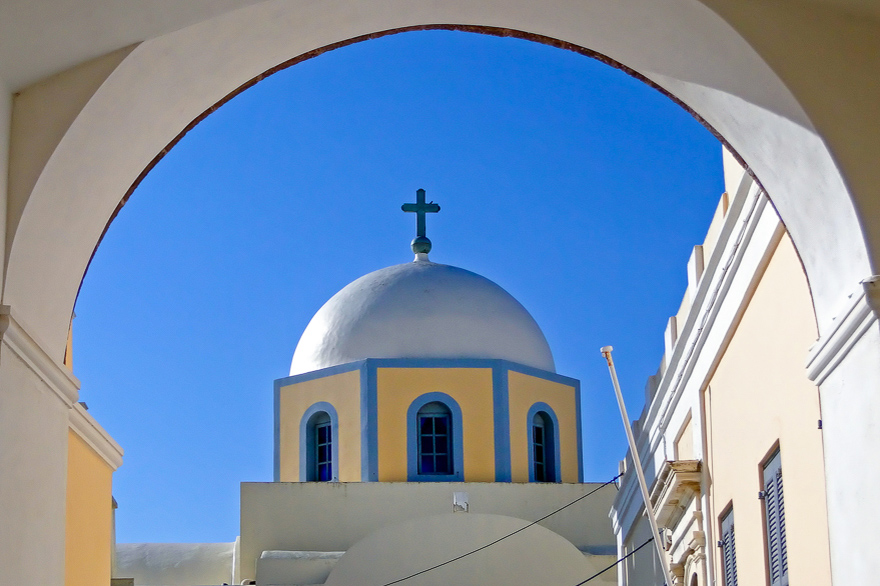 Fotografieren und wandern auf der Vulkaninsel Santorini