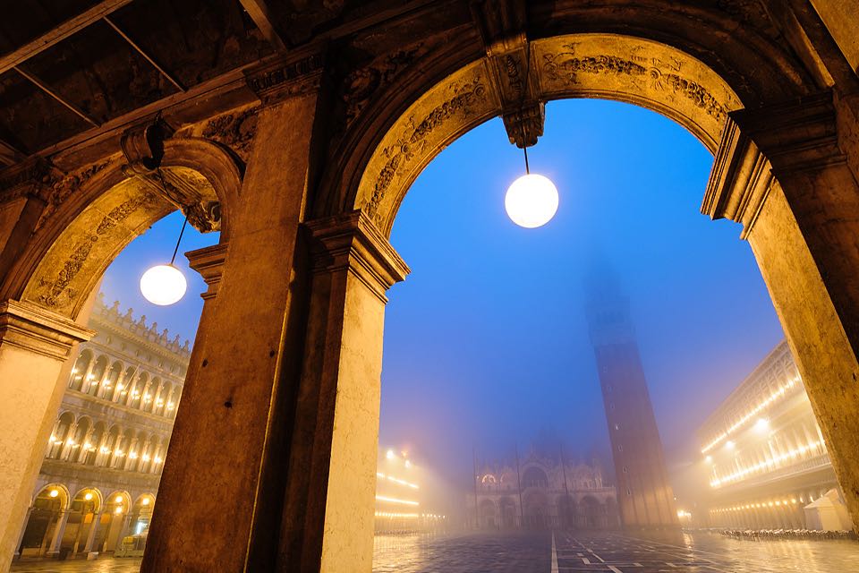 Fotografie Kurse auf dem Markusplatz in Venedig